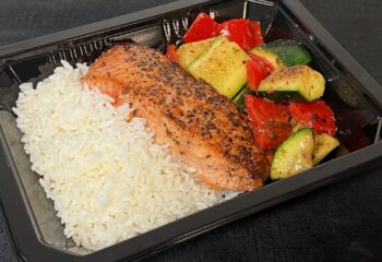 Roasted Salmon & Grilled Vegetables
